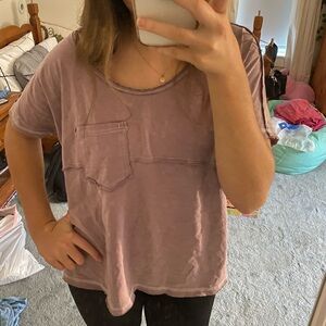 Casual Mauve Women's Top